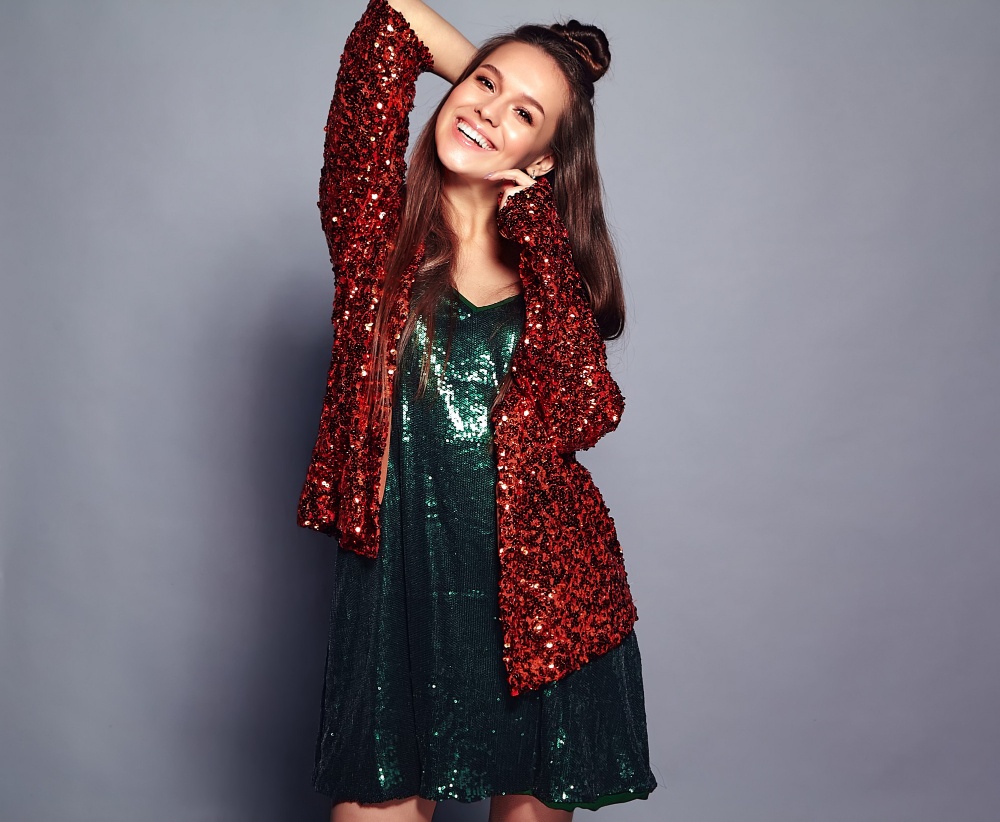 glitter blazer
